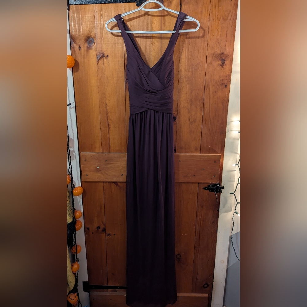 Elegant Purple Evening Gown